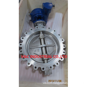 API609 Metal Seal Stainless Steel Lug Butterfly Valve